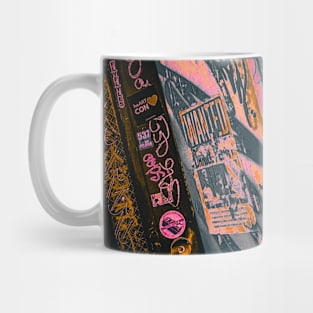 Pop Art Two Street Graffiti NYC Mug